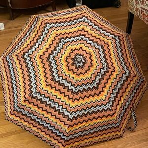 Missoni for Target Multicolor Zigzag Pattern Umbrella